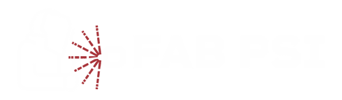 Logo FAB PSI white